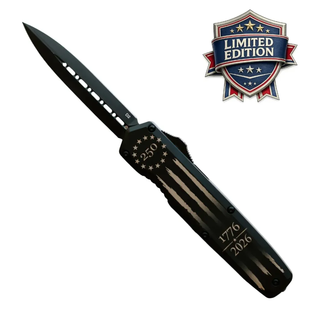 Large OTF Knife (Betsy Ross Edition)